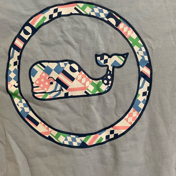 Vineyard Vines Kentucky Derby long sleeve light blue t-shirt children’s size M - Picture 4 of 8